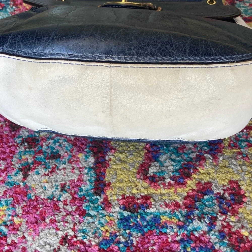 Vintage Coach 70th Anniversary Nautical Leather Crossbody Bag - Picture 4 of 16